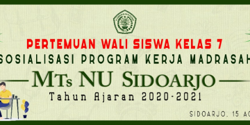 Pertemuan Wali SIswa Kelas 7 Tapel 2020-2021